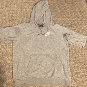 Nike Grey Girls Hoodie